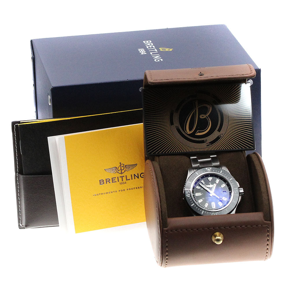 BREITLING Y17393 Superocean 44 Special Date Automatic Men's Watch with Box and Warranty