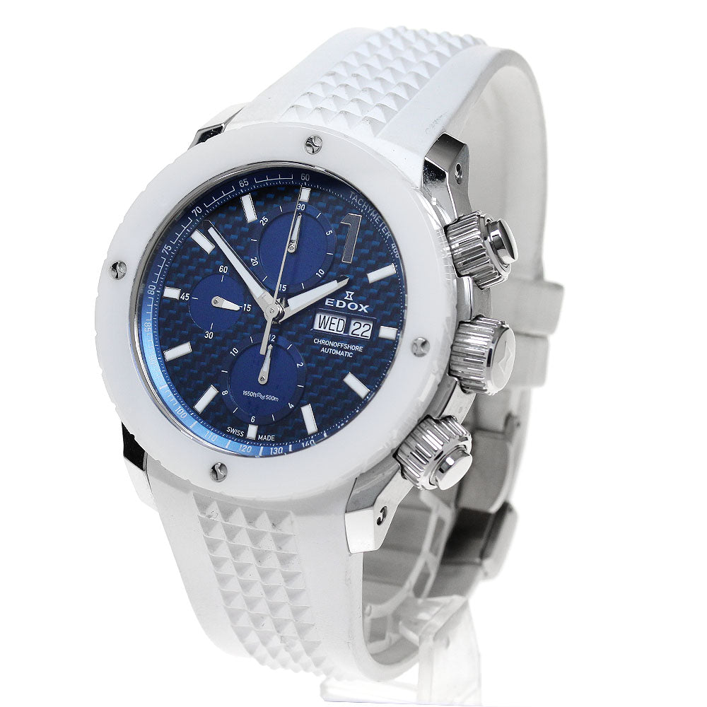 EDOX 01114-3B-BUIN-S Chrono Offshore 1 38th Anniversary Day Date Automatic Men's Watch