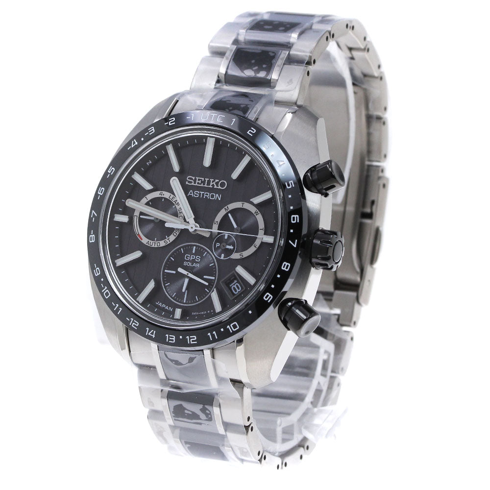 SEIKO SBXC085/5X53-0BF0 Astron GPS Date Solar Radio-Controlled Men's Watch Unused Box Included