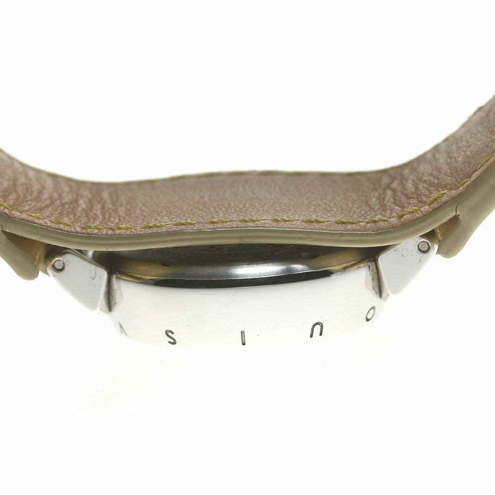 LOUIS VUITTON Q1212 Tambour Date Quartz Women's Watch Excellent Condition