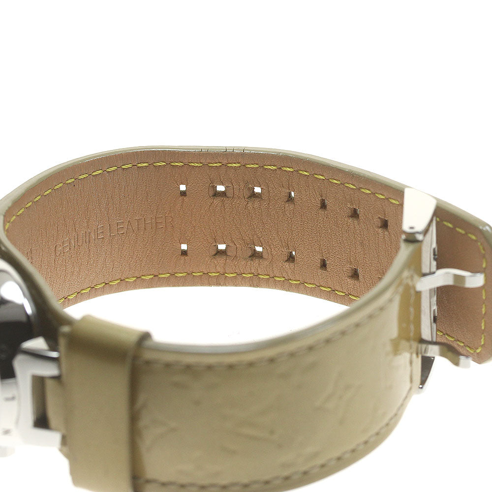 LOUIS VUITTON Q1212 Tambour Date Quartz Women's Watch Excellent Condition