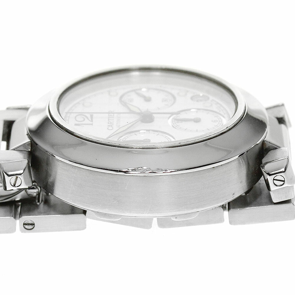 CARTIER W31039M7 Pasha C Chrono Date Automatic Boys Watch