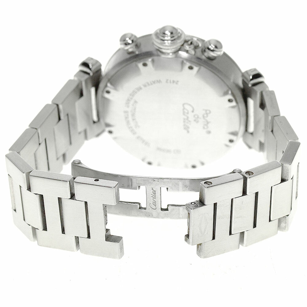 CARTIER W31039M7 Pasha C Chrono Date Automatic Boys Watch