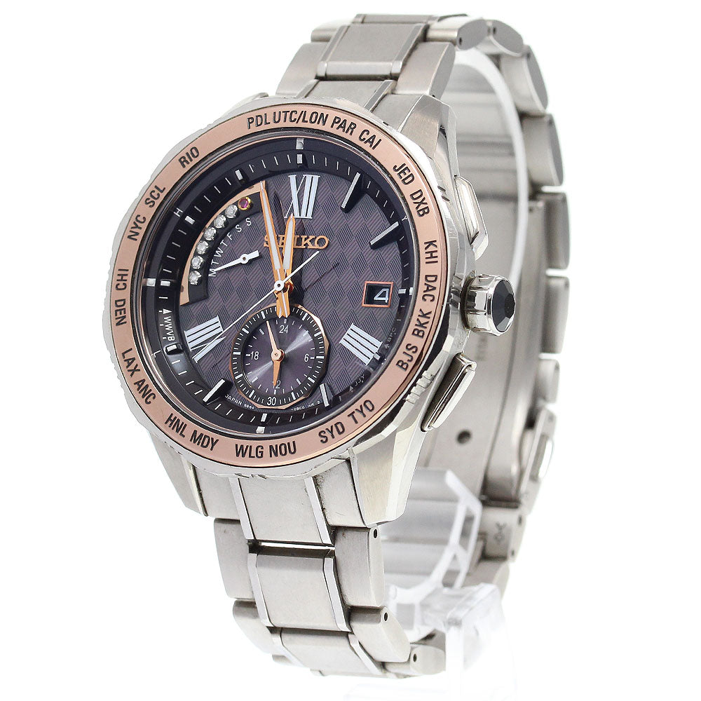 Seiko SAGA188/8B54-0BH0 Brightz Quartz 45th Anniversary Model Limited Edition of 1000 Solar Radio-Controlled Men's Watch Box and Warranty Card Included