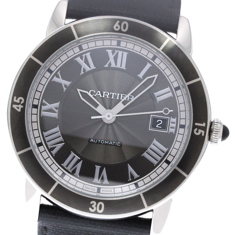 CARTIER WSRN0003 Ronde Croisiere de Date Automatic Men's Watch