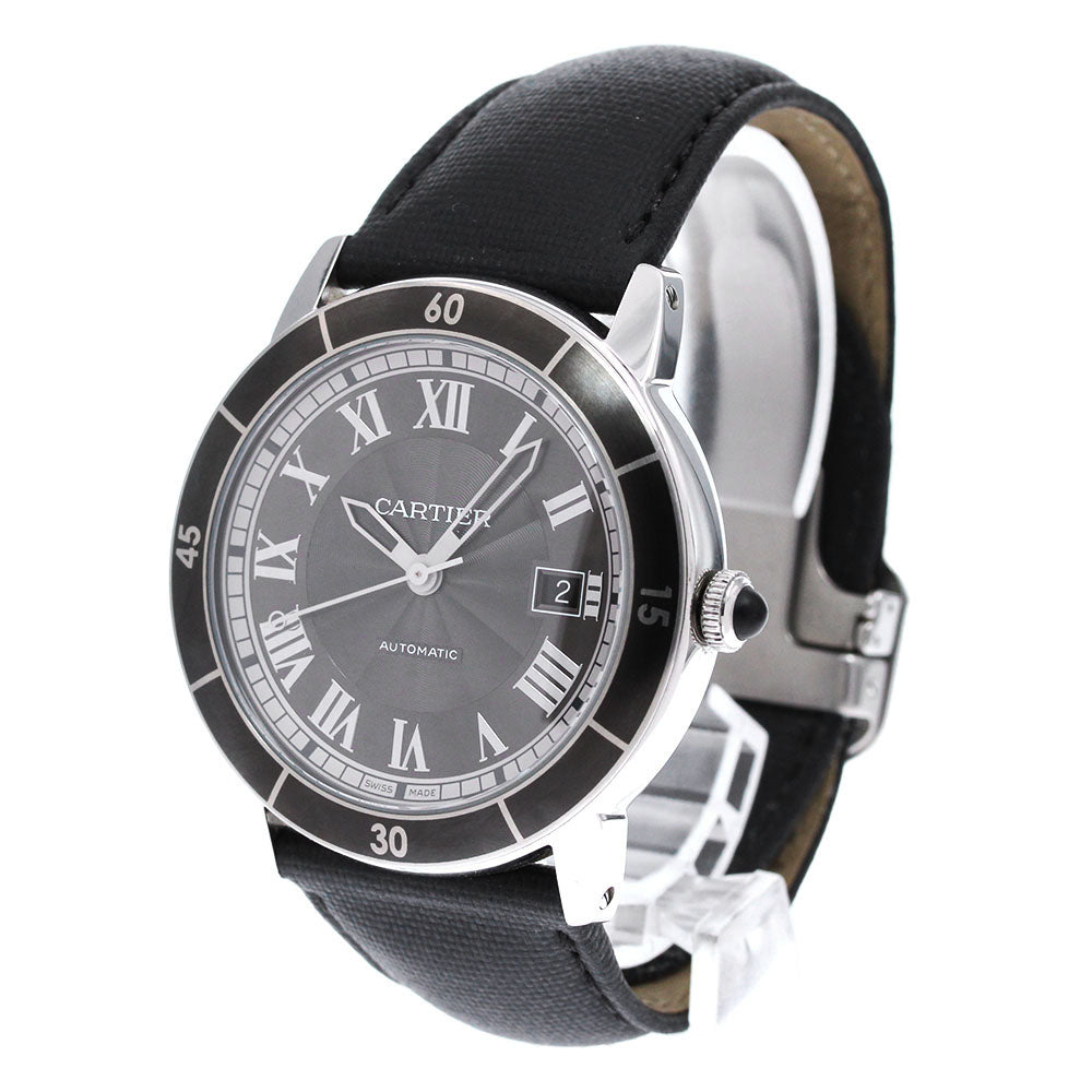 CARTIER WSRN0003 Ronde Croisiere de Date Automatic Men's Watch
