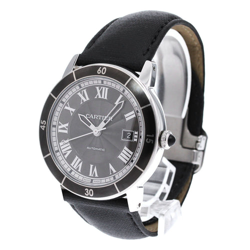 CARTIER WSRN0003 Ronde Croisiere de Date Automatic Men's Watch