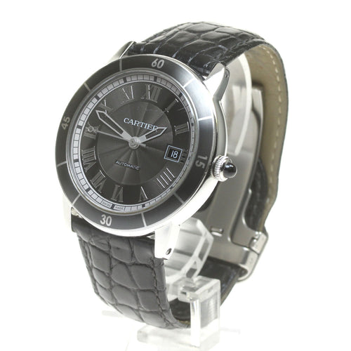 CARTIER WSRN0003 Ronde Croisiere de Date Automatic Men's Watch