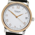 MONTBLANC 114368 Tradition Date Automatic Women's Watch in Good Condition