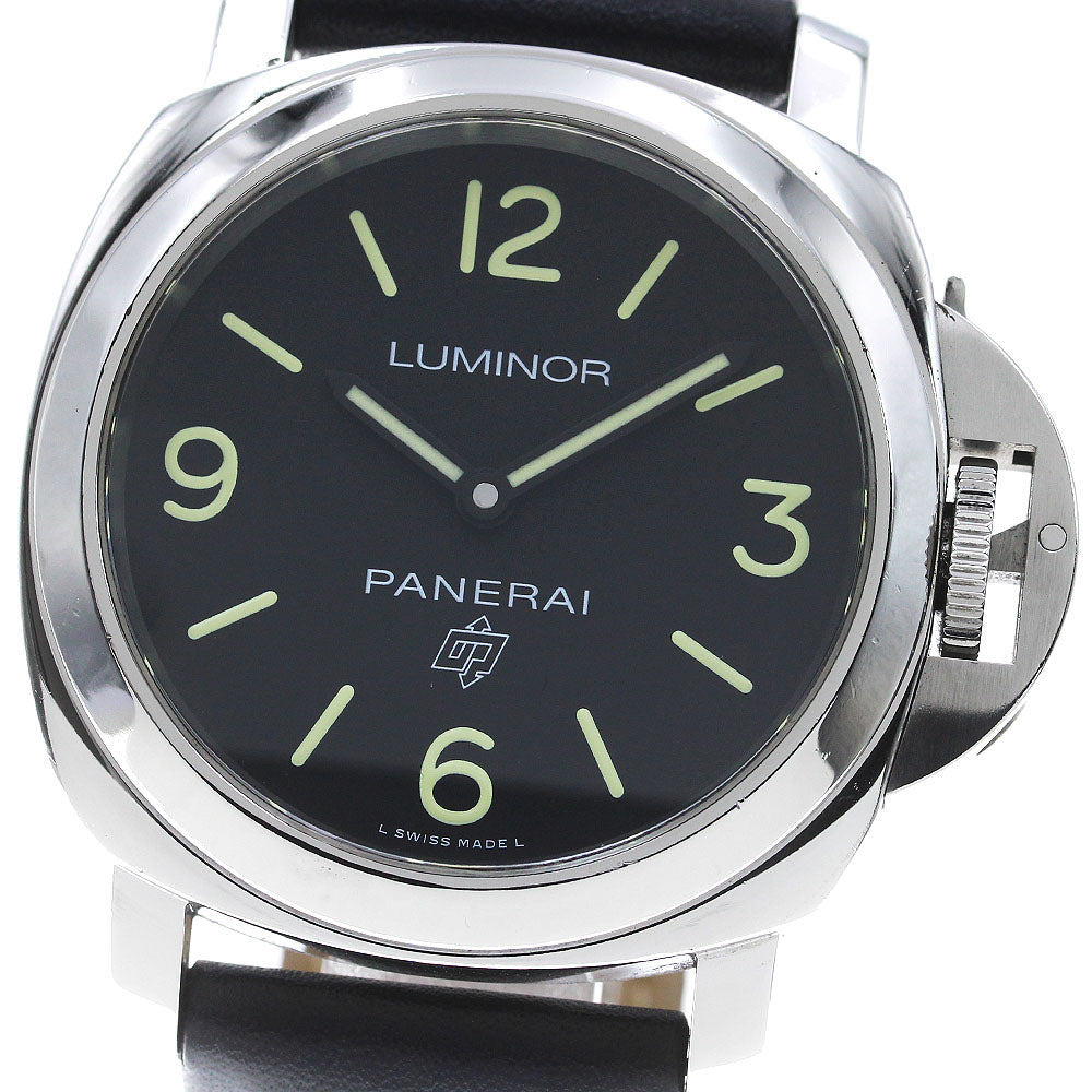 PANERAI PAM00773 Luminor Base Logo 3 Days Acciaio Manual Winding Men's Watch