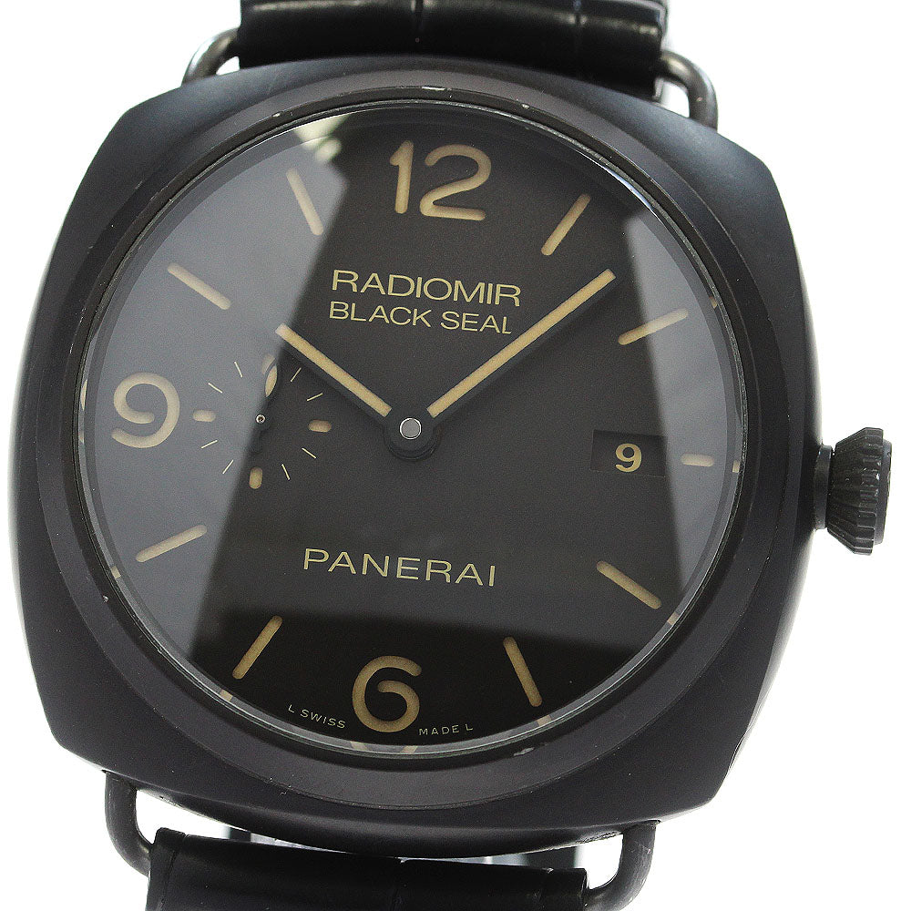 PANERAI PAM00505 Radiomir Composite Black Seal 3 Days Small Second Automatic Men's Watch