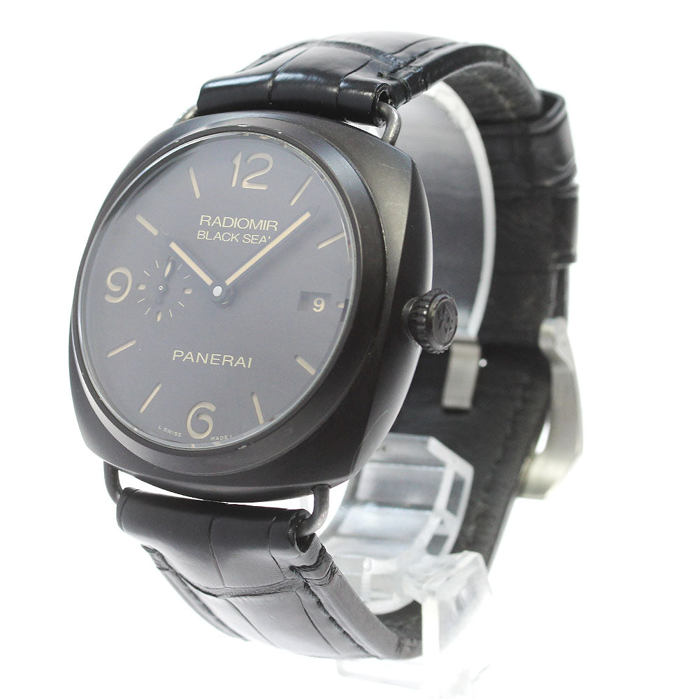 PANERAI PAM00505 Radiomir Composite Black Seal 3 Days Small Second Automatic Men's Watch