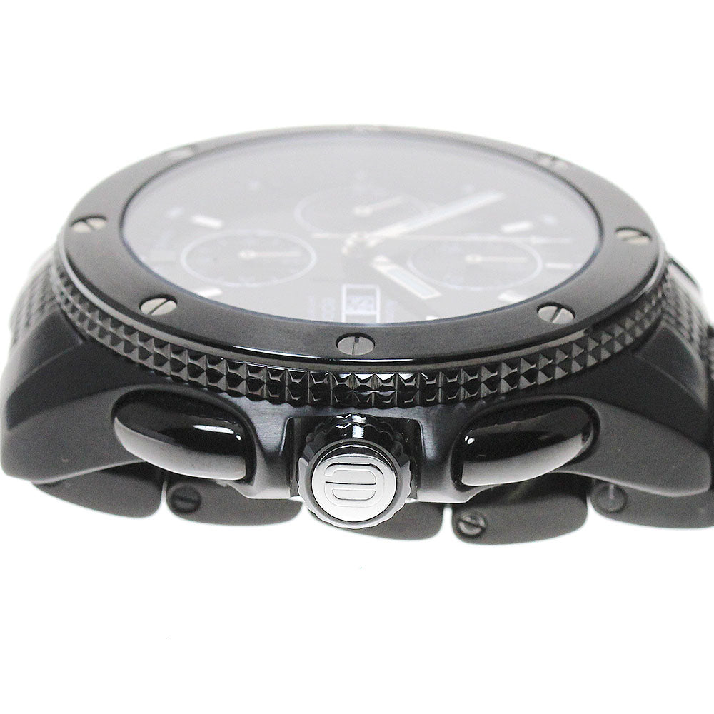 EPOS 3388SBBKR Chronograph Day Date Automatic Men's Watch in Good Condition