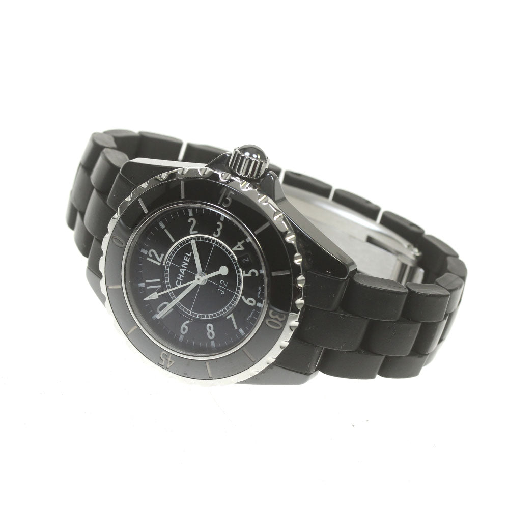 CHANEL H0681 J12 Black Ceramic Quartz Women's