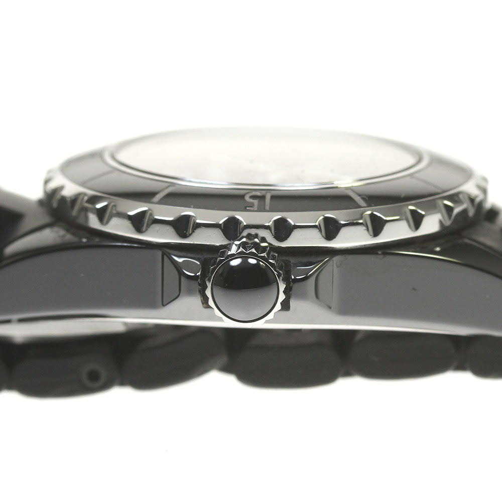 CHANEL H0681 J12 Black Ceramic Quartz Women's