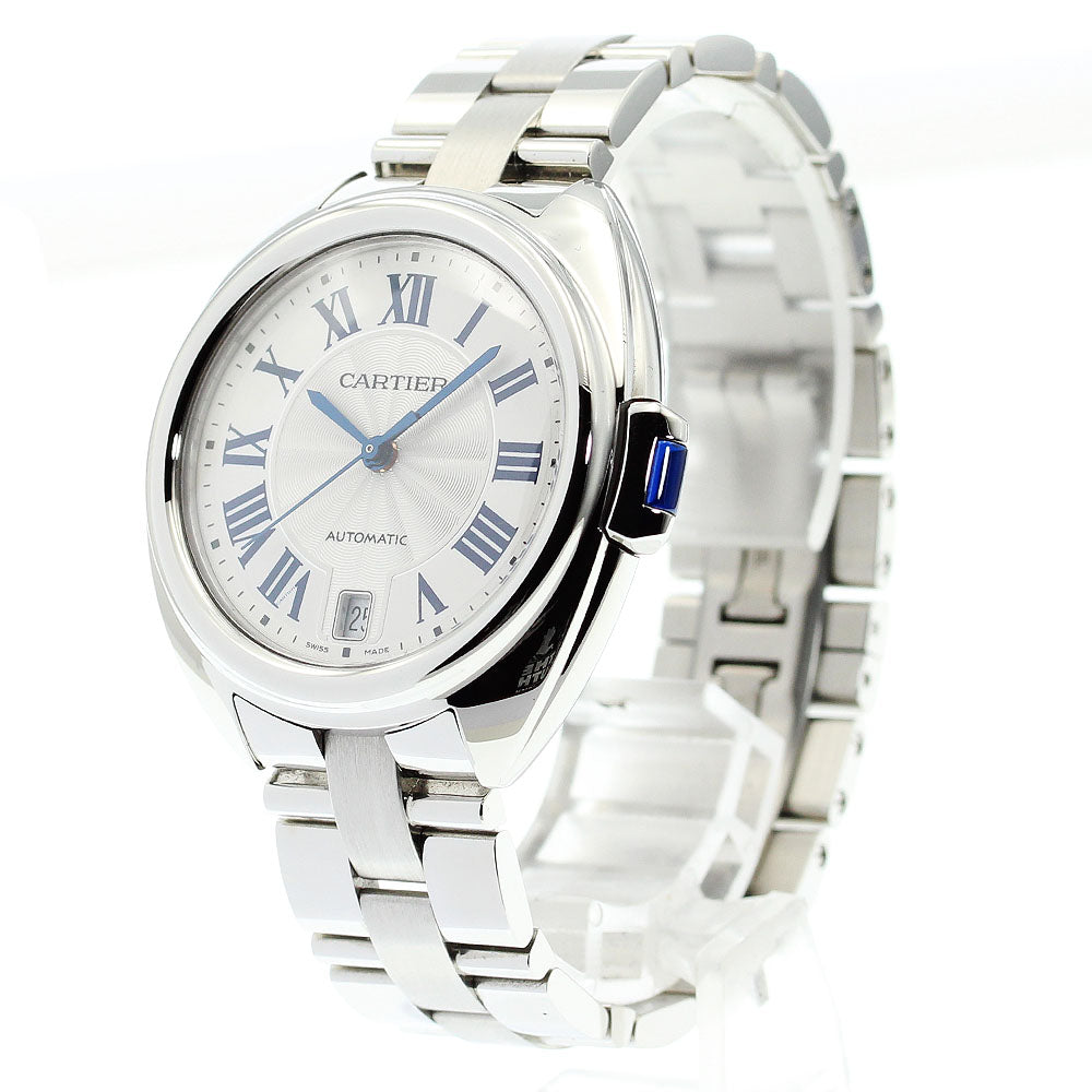 CARTIER WSCL0006 Cle de Date Automatic Boys Watch in Good Condition