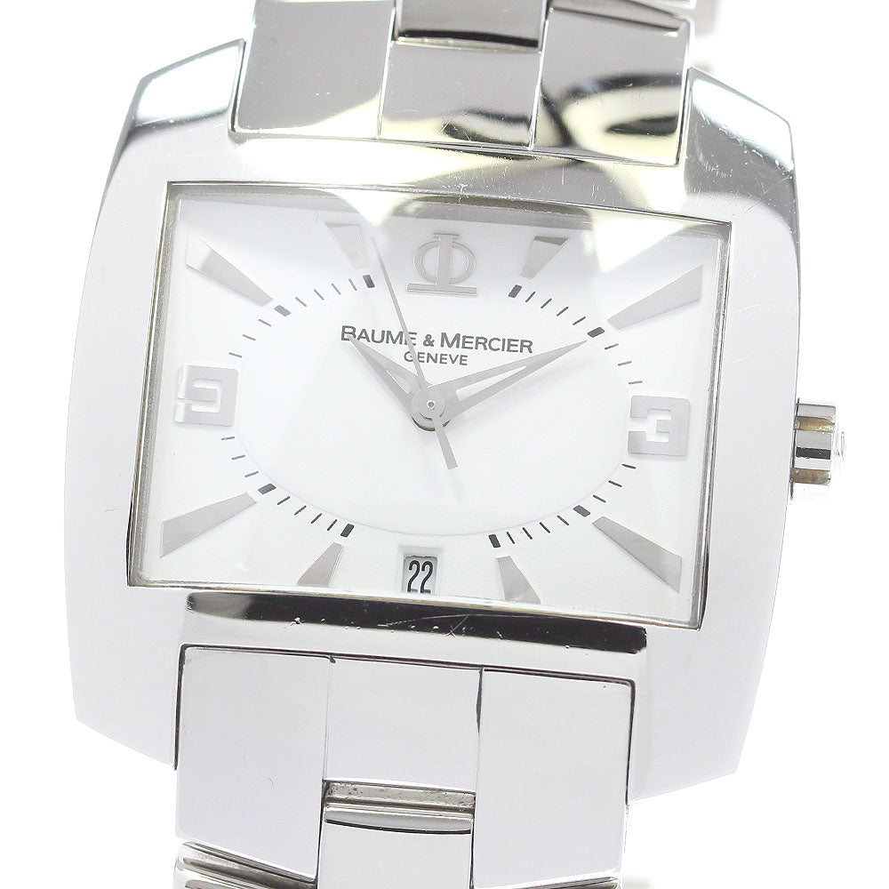 Baume & Mercier 65446 Hampton Spirit Date Quartz Women's Watch with Box and Warranty