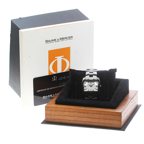 Baume & Mercier 65446 Hampton Spirit Date Quartz Women's Watch with Box and Warranty
