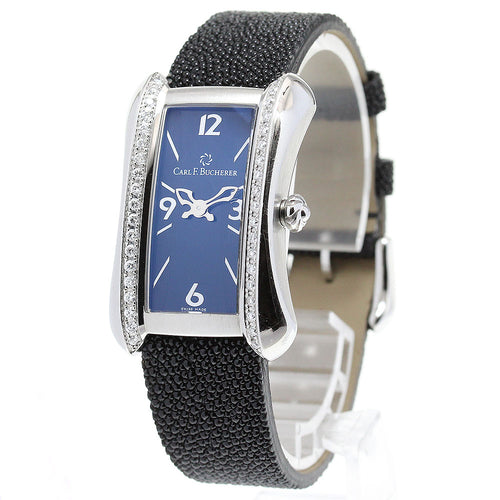 CARL F.BUCHERER 10701.08 Alacria Diamond Bezel Quartz Ladies Watch