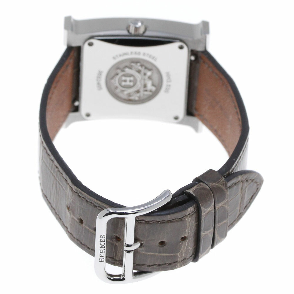 HERMES HH3.530 H-Watch Diamond Bezel Automatic Ladies' with Inner Box