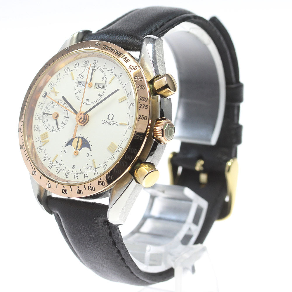 OMEGA 175.0038 Speedmaster Triple Calendar Moon Phase Automatic Men's Watch