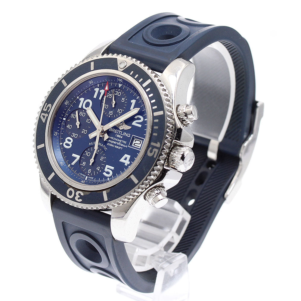 Junk BREITLING A13311 Superocean 42 Chronograph Automatic Men's Watch with Box and Warranty