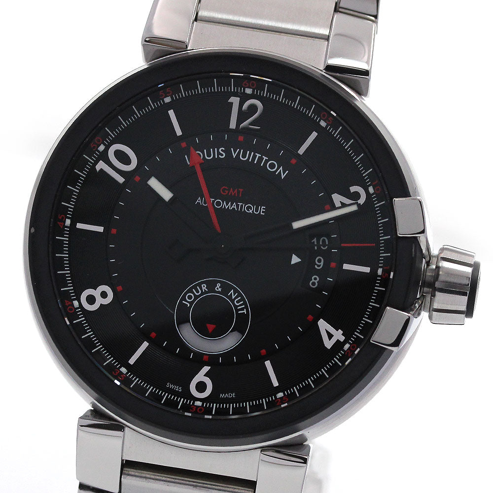 LOUIS VUITTON Q1156 Tambour Evolution GMT Automatic Men's Watch (Good Condition)
