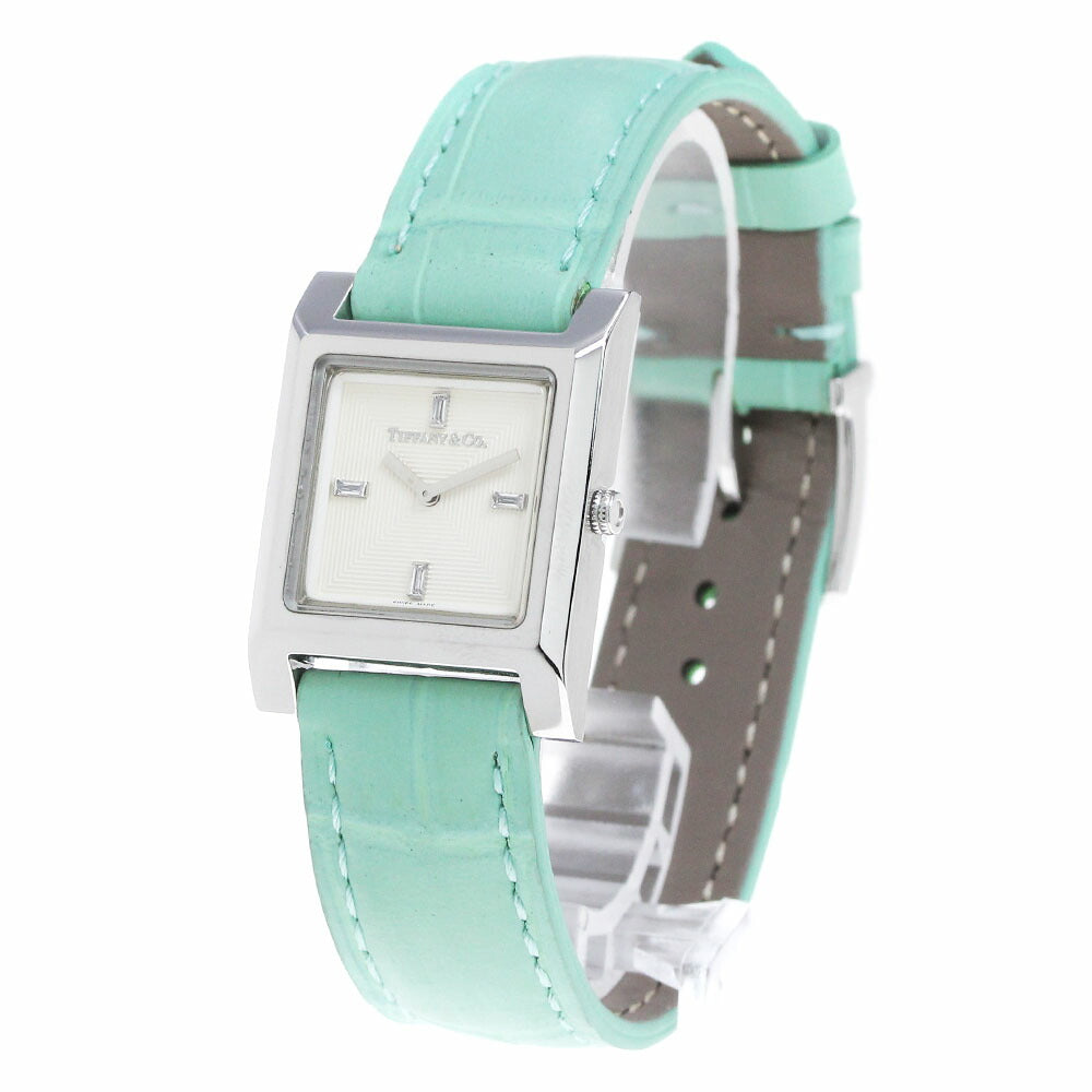 TIFFANY&Co. 67460359 1837 Makers Square Quartz Ladies' Watch - Excellent Condition