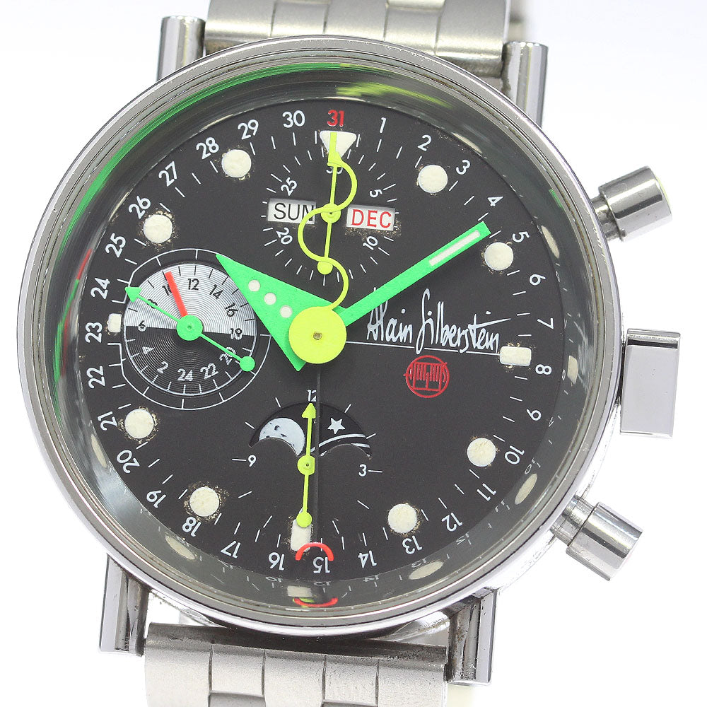 Alain Silberstein Chrono 2 Triple Calendar Automatic Men's Watch