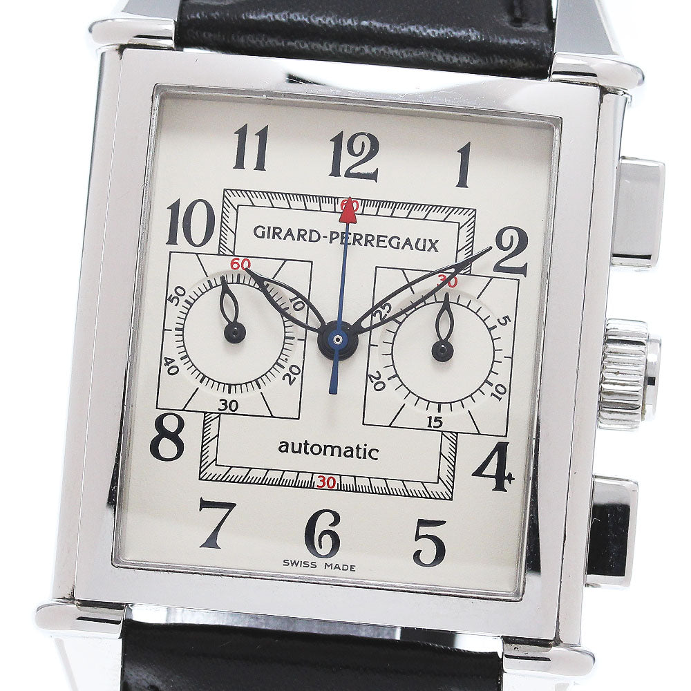 GIRARD PERREGAUX 25990.0.11.8186 Vintage 1945 Chronograph Automatic Men's Watch with Warranty