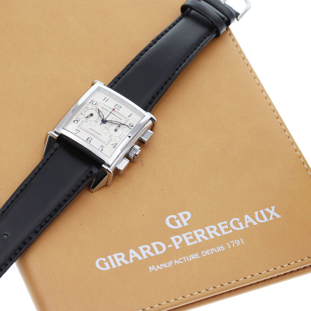 GIRARD PERREGAUX 25990.0.11.8186 Vintage 1945 Chronograph Automatic Men's Watch with Warranty