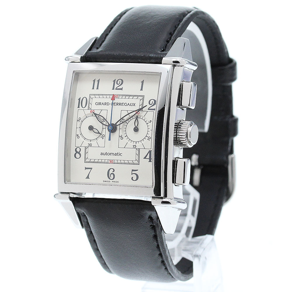 GIRARD PERREGAUX 25990.0.11.8186 Vintage 1945 Chronograph Automatic Men's Watch with Warranty