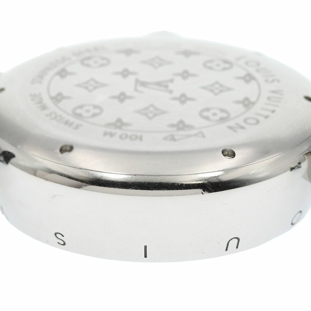 LOUIS VUITTON Q102A Tambour Voyage Chronograph Limited Edition of 688 Pieces Worldwide Automatic Winding Men's Watch with Box and Warranty Card.