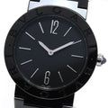 BVLGARI BB33S/103557 Bulgari DLC-coated Quartz Men's Watch with Warranty Card