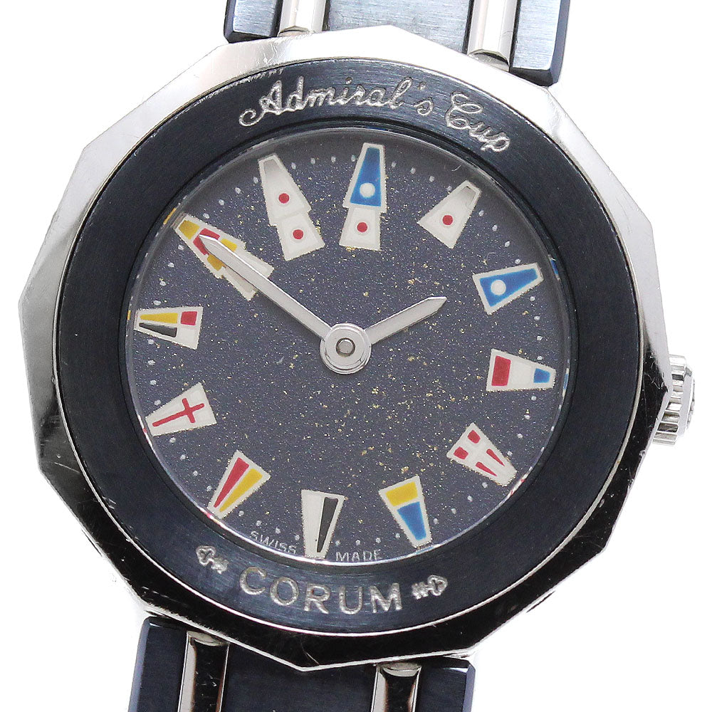 CORUM 24.810.30 V-50 Admiral's Cup Gunmetal Quartz Ladies' Watch