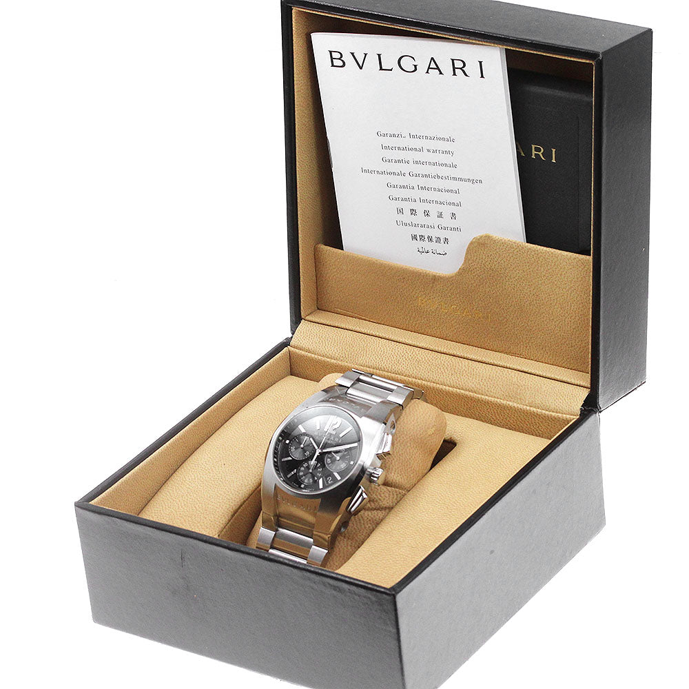 BVLGARI EG40SCH Ergon Chronograph Automatic Men's Watch (with original box and warranty) - Watch with original box and warranty.