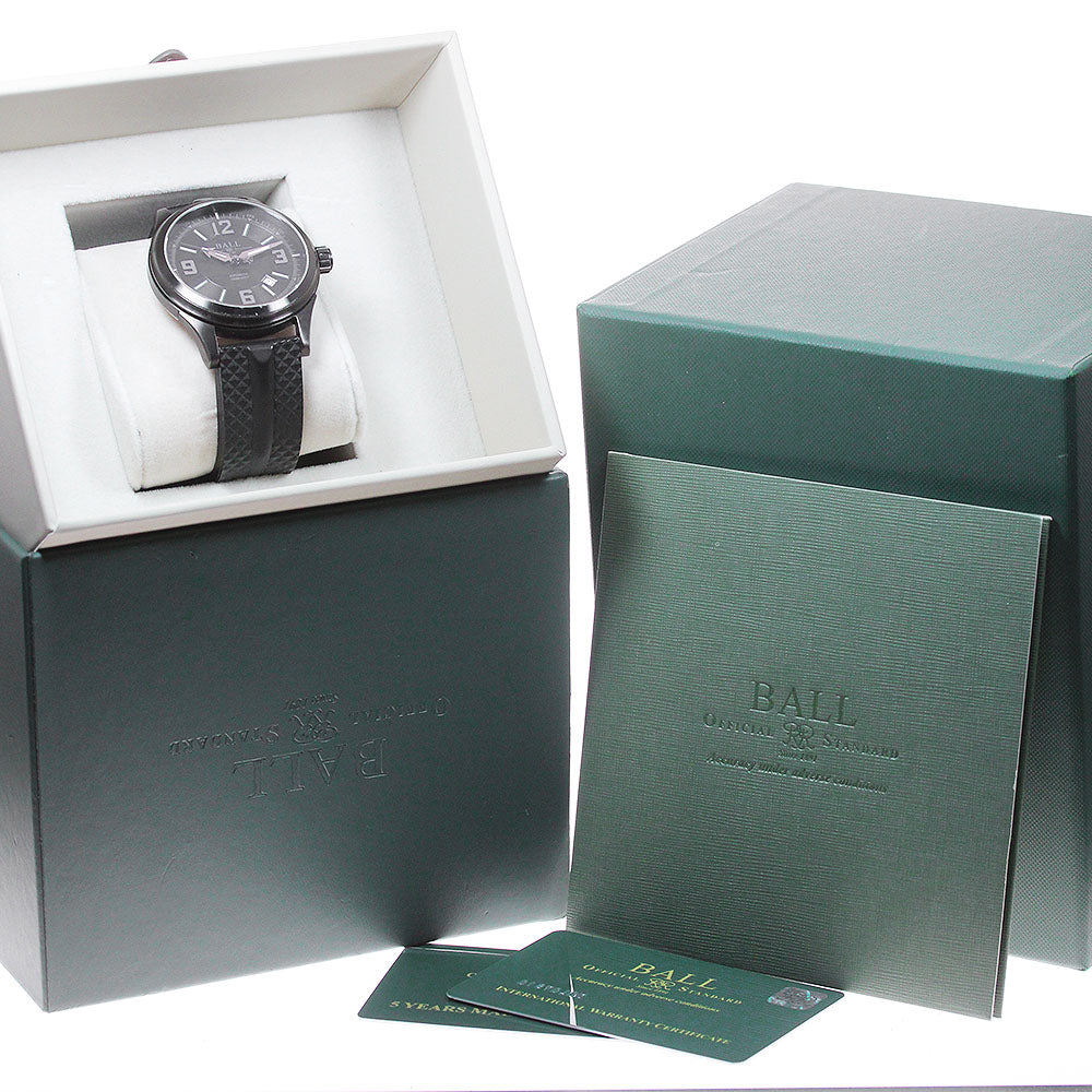 BALL WATCH NM3098C Stokeman Racer Automatic Men's Watch with Box and Warranty Card