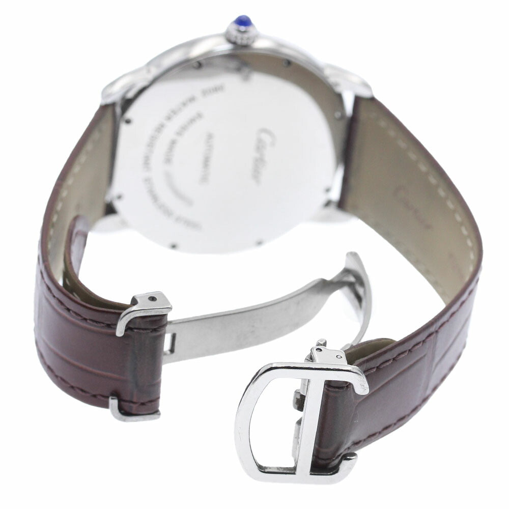 CARTIER WSRN0022 Ronde Solo XL Date Automatic Men's Watch (Good Condition)