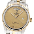 TUDOR 56003 Glamour Date-Day YG Bezel Automatic Men's Watch (Good Condition)
