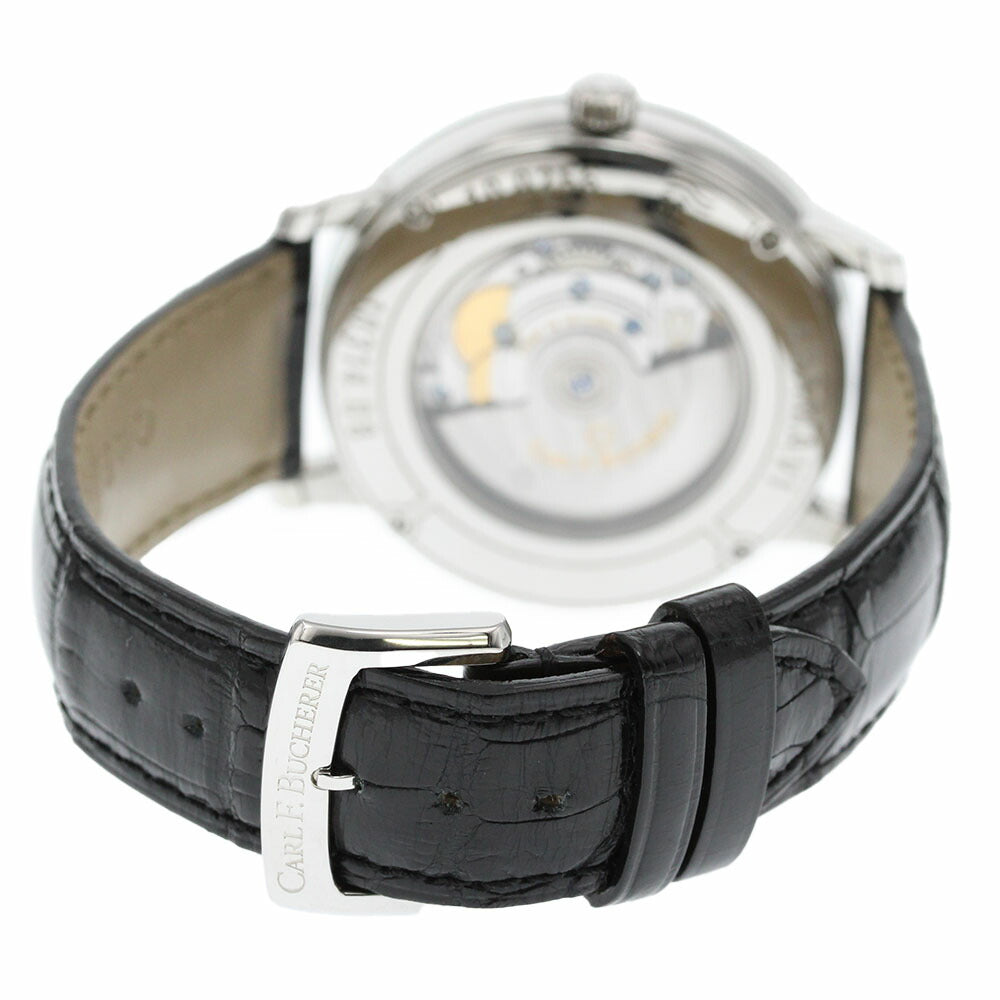CARL F.BUCHERER 10314.08 Adamavi Date Automatic Men's Watch Excellent Condition