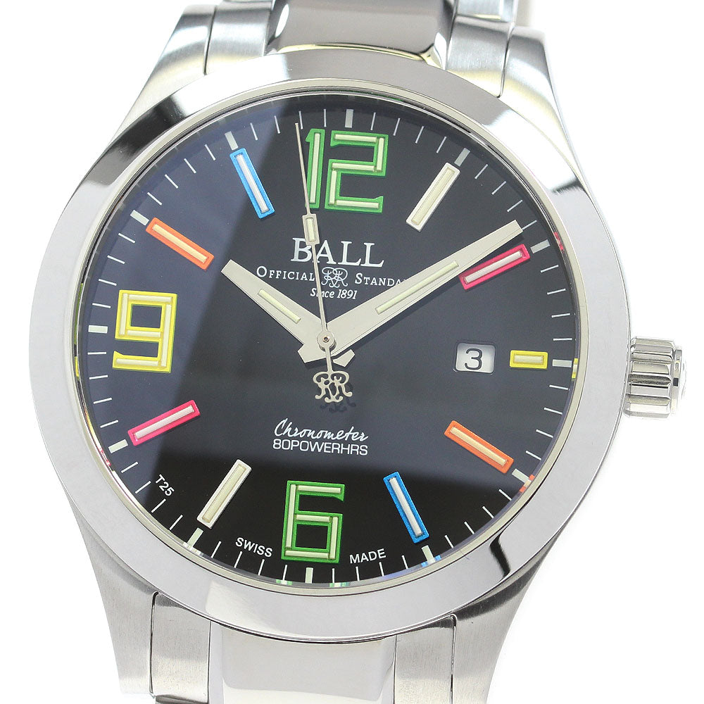 BALLWATCH NM2128C-S3CJ-BKR Engineer M Pioneer II Date Automatic Men's Watch Unused with Warranty.