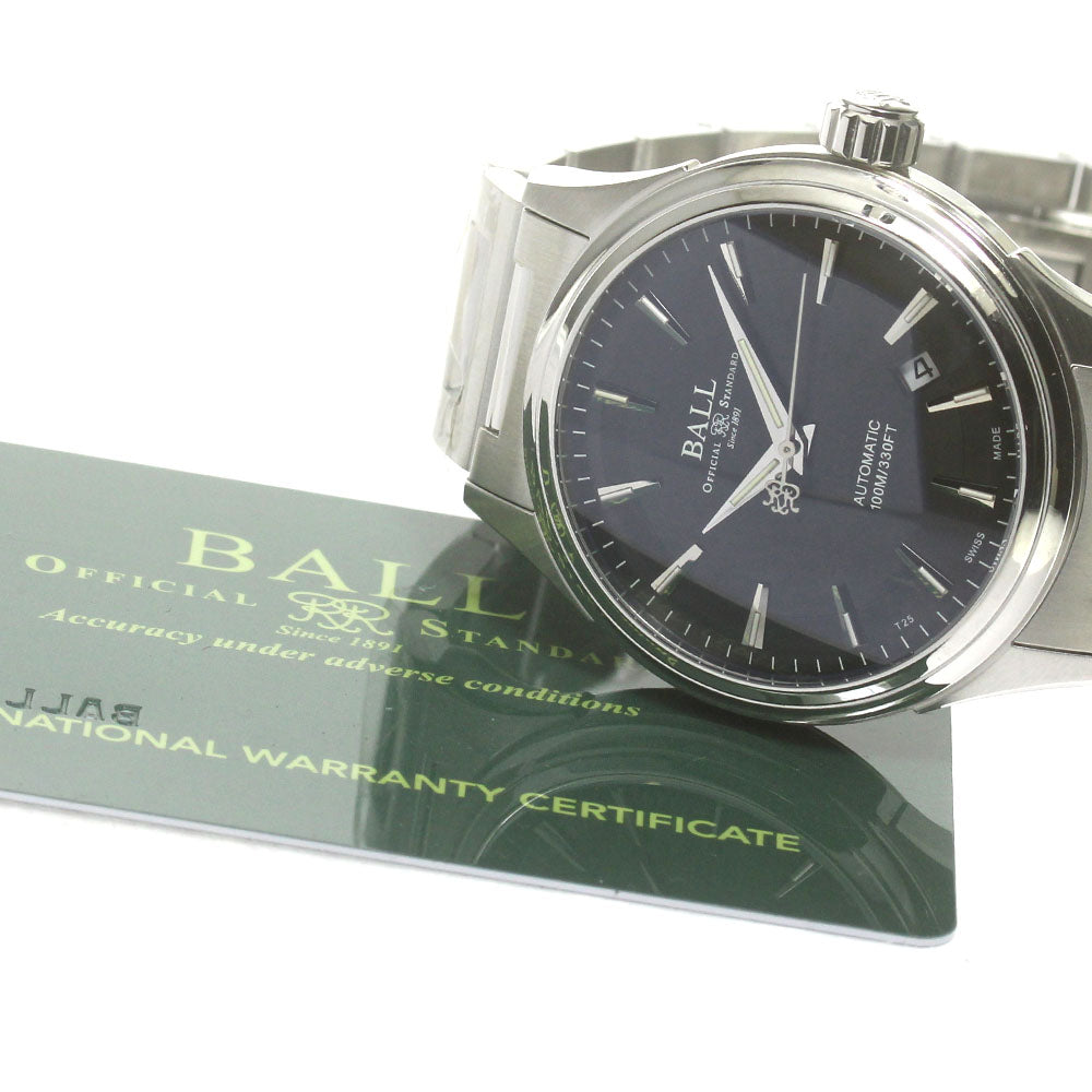BALLWATCH NM2098C-S4J-BK Stokeman Victory Date Automatic Men's Watch Unused with Warranty.