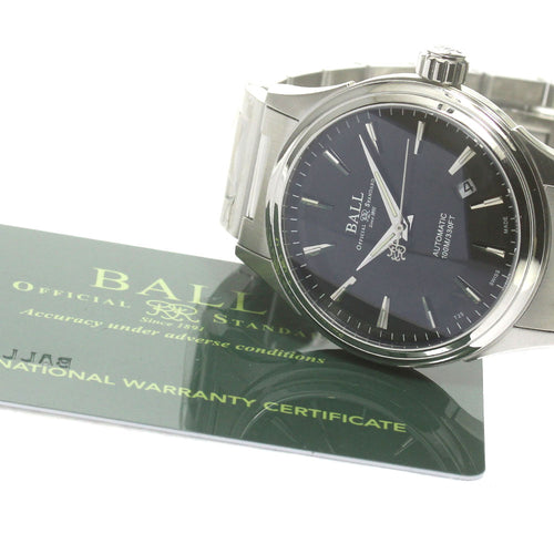 BALLWATCH NM2098C-S4J-BK Stokeman Victory Date Automatic Men's Watch Unused with Warranty.