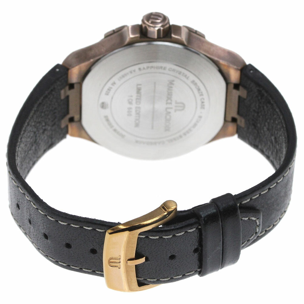 MAURICE LACROIX AI1028-BRZ01-420-1 Icon Bronze Limited Edition of 500 Pieces Worldwide Date Quartz Men's Watch