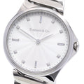TIFFANY&Co. 60874794 Metro 2 Hand 8-Diamond Quartz Women's Watch (Good Condition)