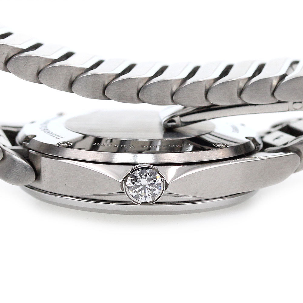 TIFFANY&Co. 60874794 Metro 2 Hand 8-Diamond Quartz Women's Watch (Good Condition)