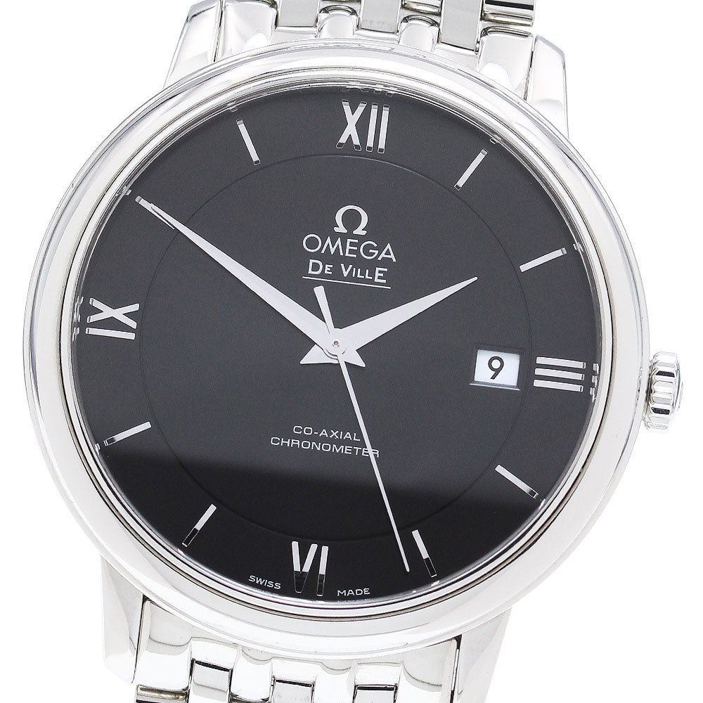 OMEGA 424.10.40.20.01.001 De Ville Prestige Co-Axial Date Automatic Men's Watch with Warranty