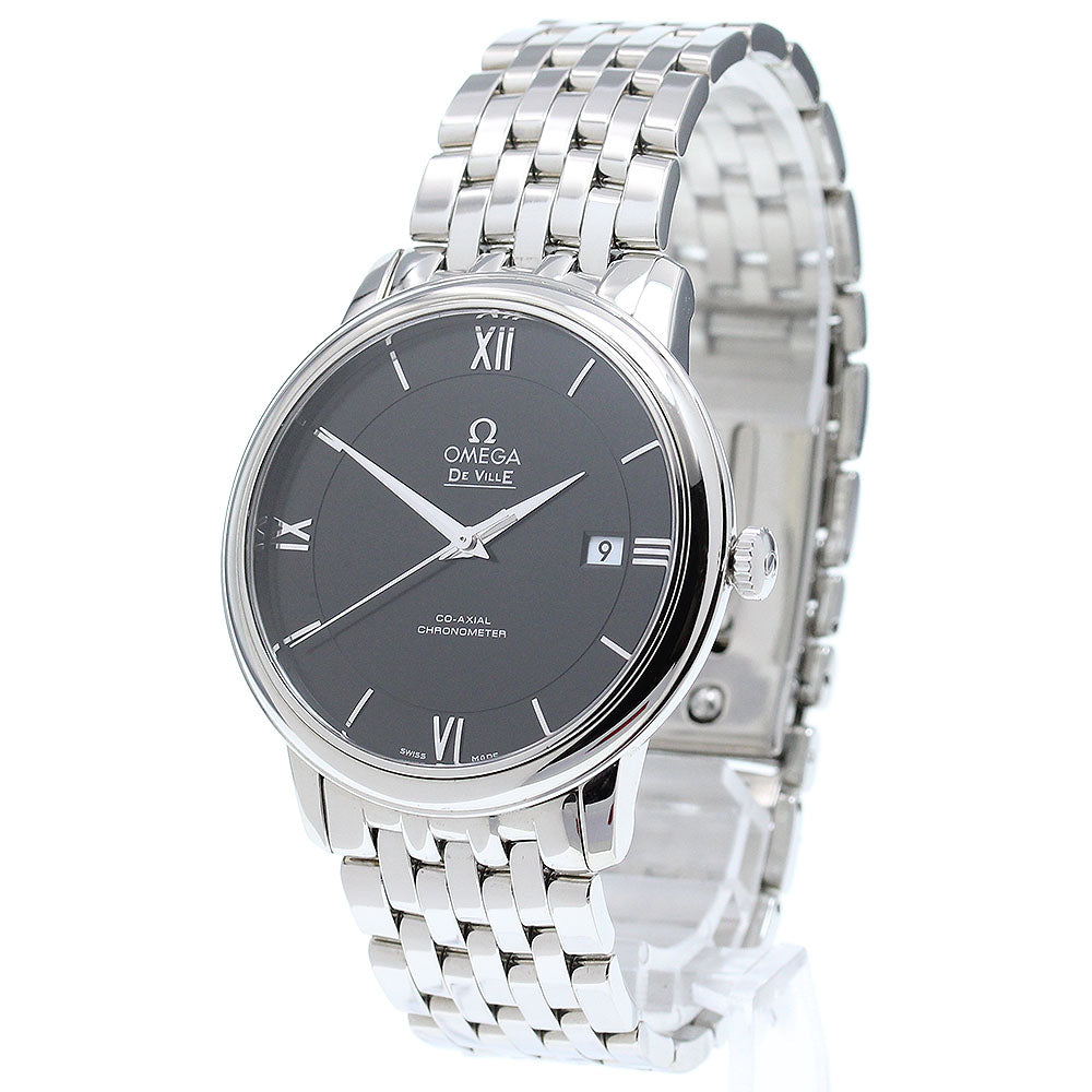 OMEGA 424.10.40.20.01.001 De Ville Prestige Co-Axial Date Automatic Men's Watch with Warranty