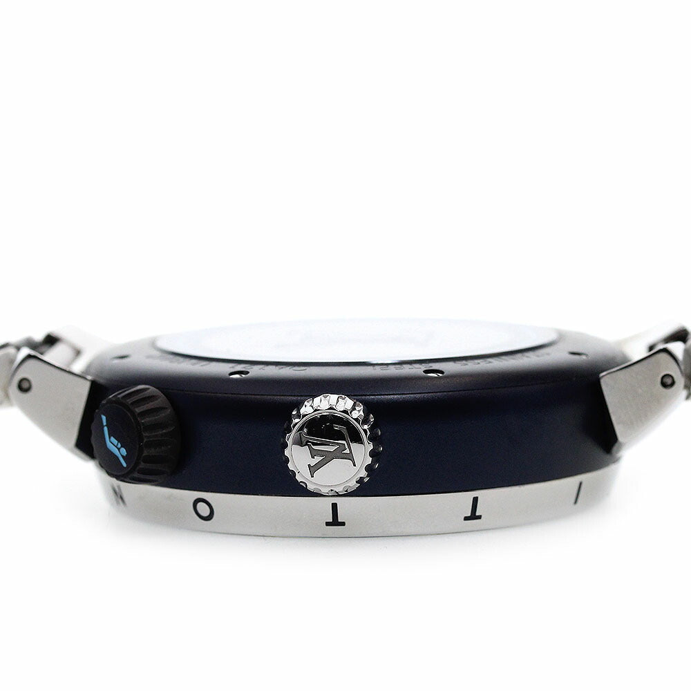 LOUIS VUITTON QA121 Tambour Street Diver Automatic Men's Watch with Box and Warranty Card