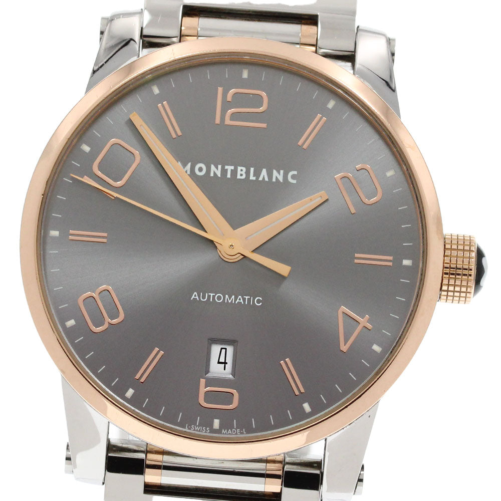 MONTBLANC 106501 TimeWalker PG Bezel Automatic Men's Watch with Warranty